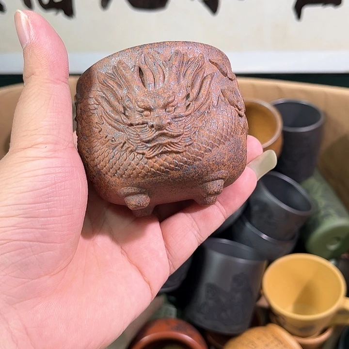 茶杯紫砂非**哥全手工紫砂主人杯