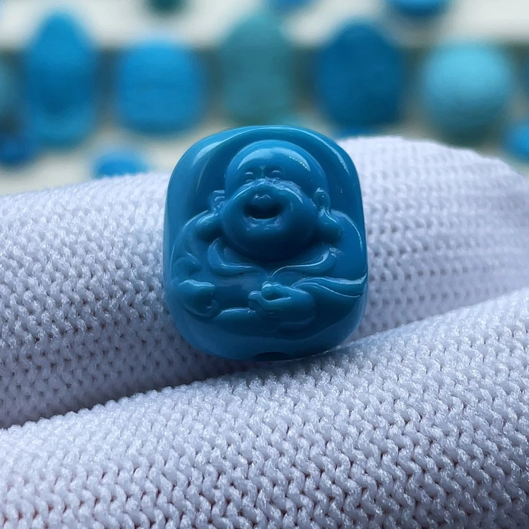 绿松石未镶嵌颈饰卡12-14-7