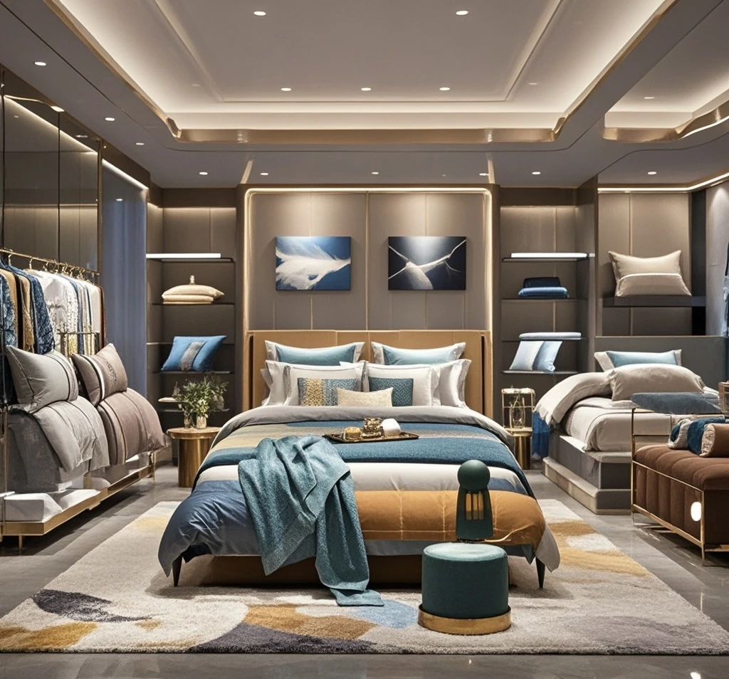 夏日香氛-轻奢提花床上四件套入冬加厚不起球