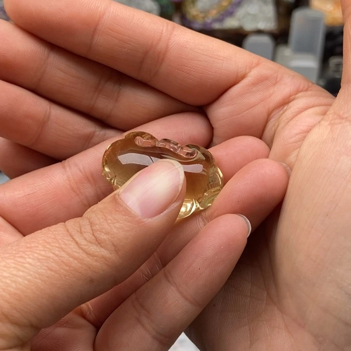 甜***语水晶未镶嵌大型摆件（非配饰）