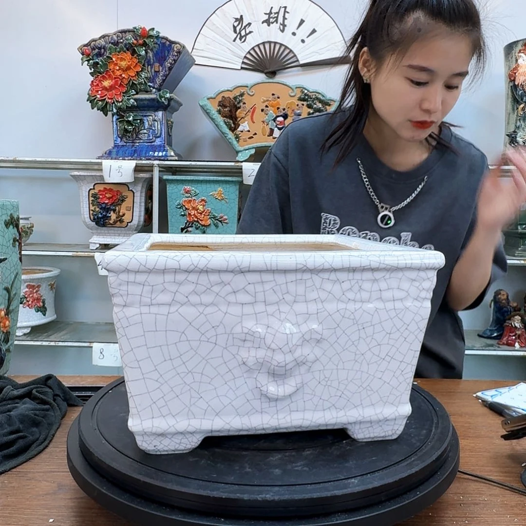 马***g石湾盆150陶瓷