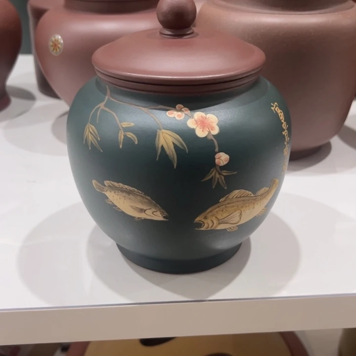 紫砂茶叶罐紫砂茶叶罐