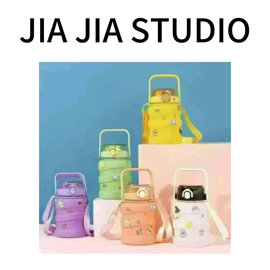 嘉嘉推荐#91款 大容量吨吨桶学生便携大肚水杯