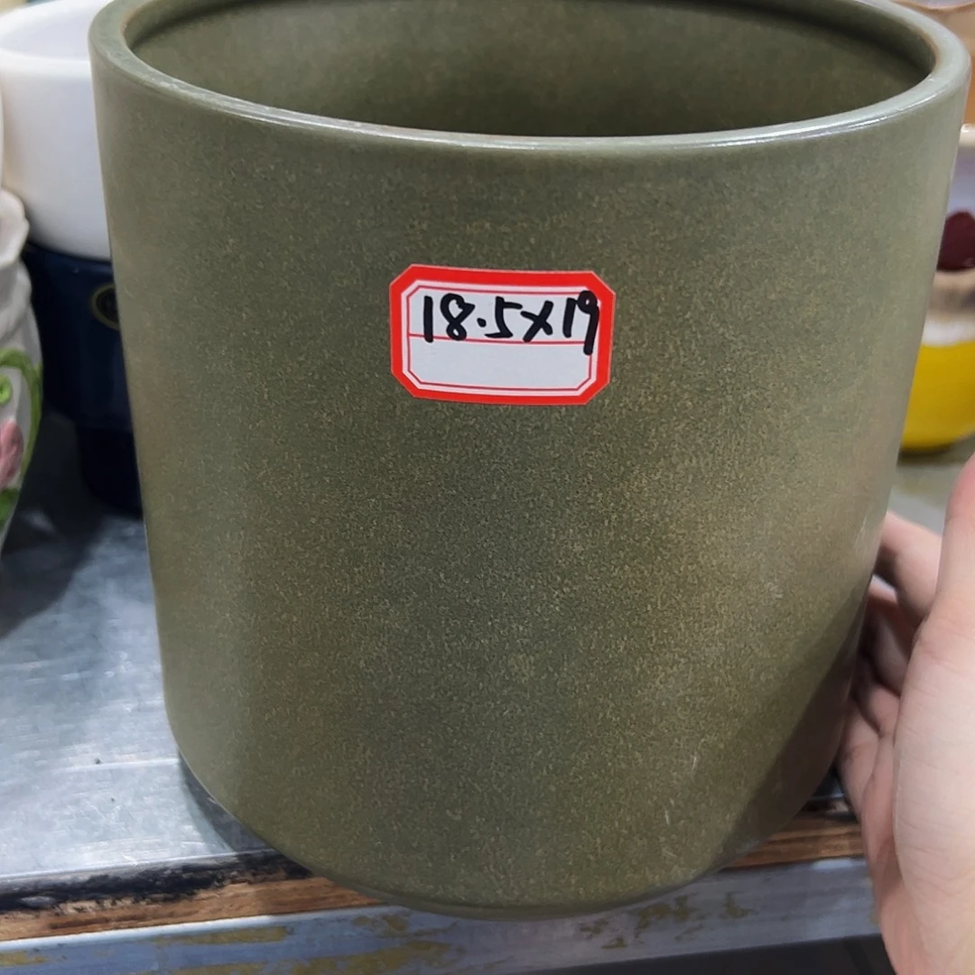 外贸尾单陶瓷花盆凑10米包邮