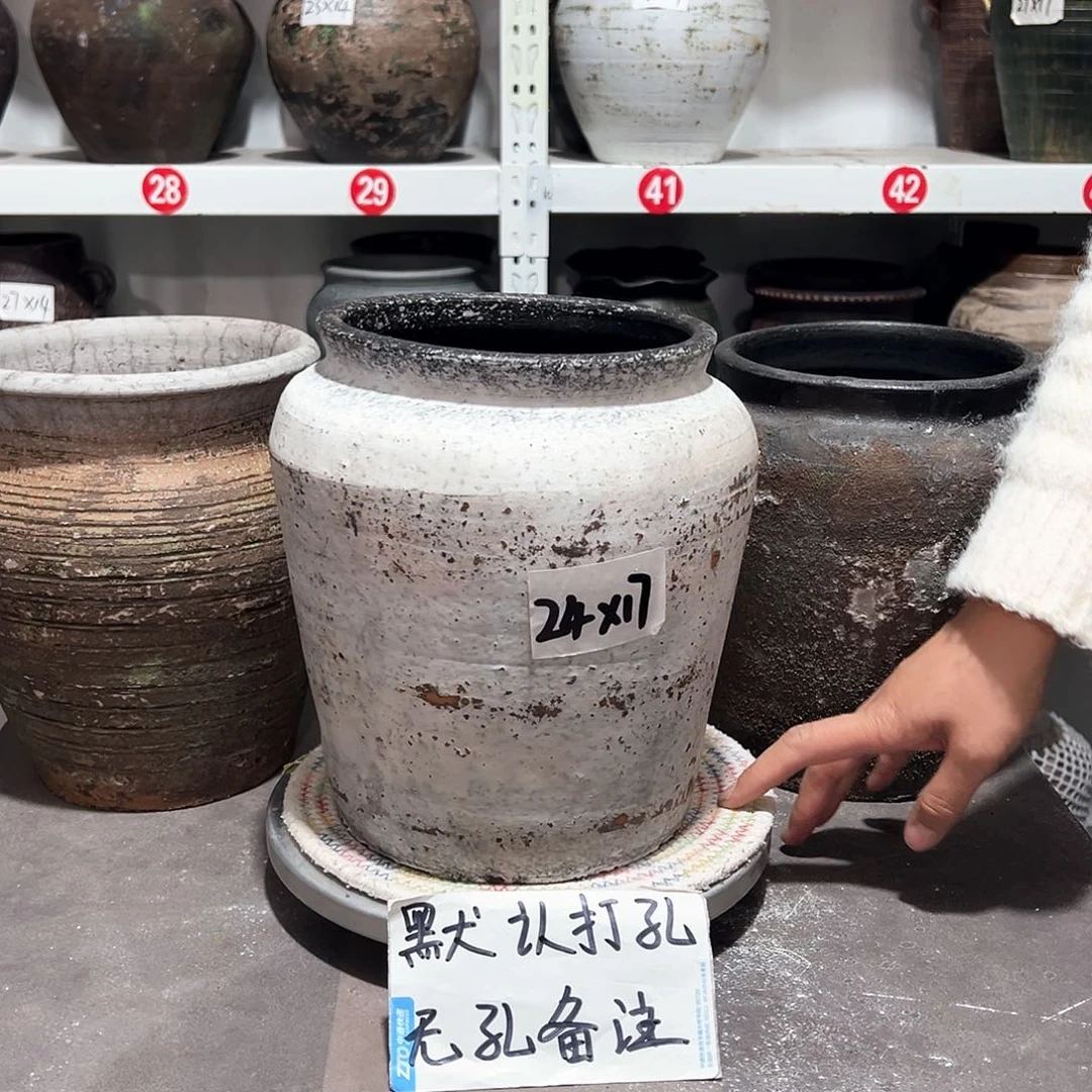 红陶42灰白无孔备注