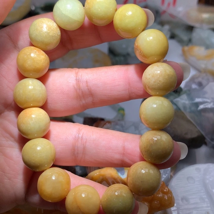 翡翠未镶嵌颈饰保真天然A货翡翠