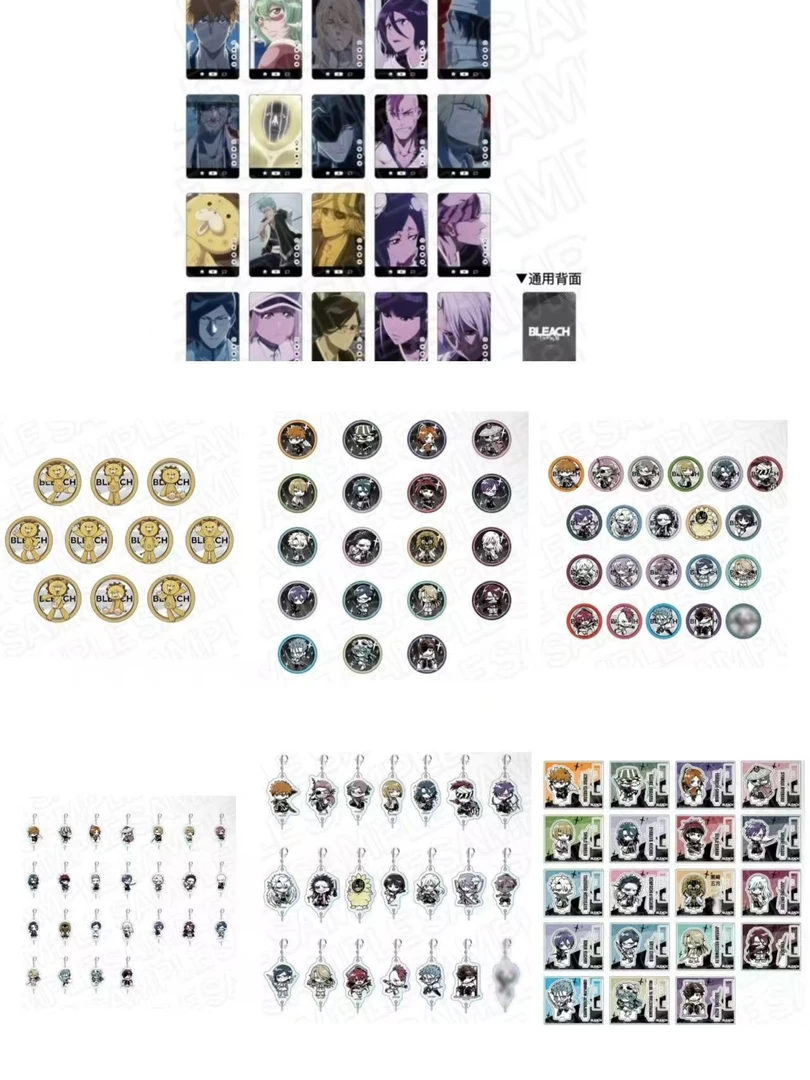 【日谷场贩】死神千年血战篇Bleachparco池袋快闪qqr吧唧盲盒（代拆）