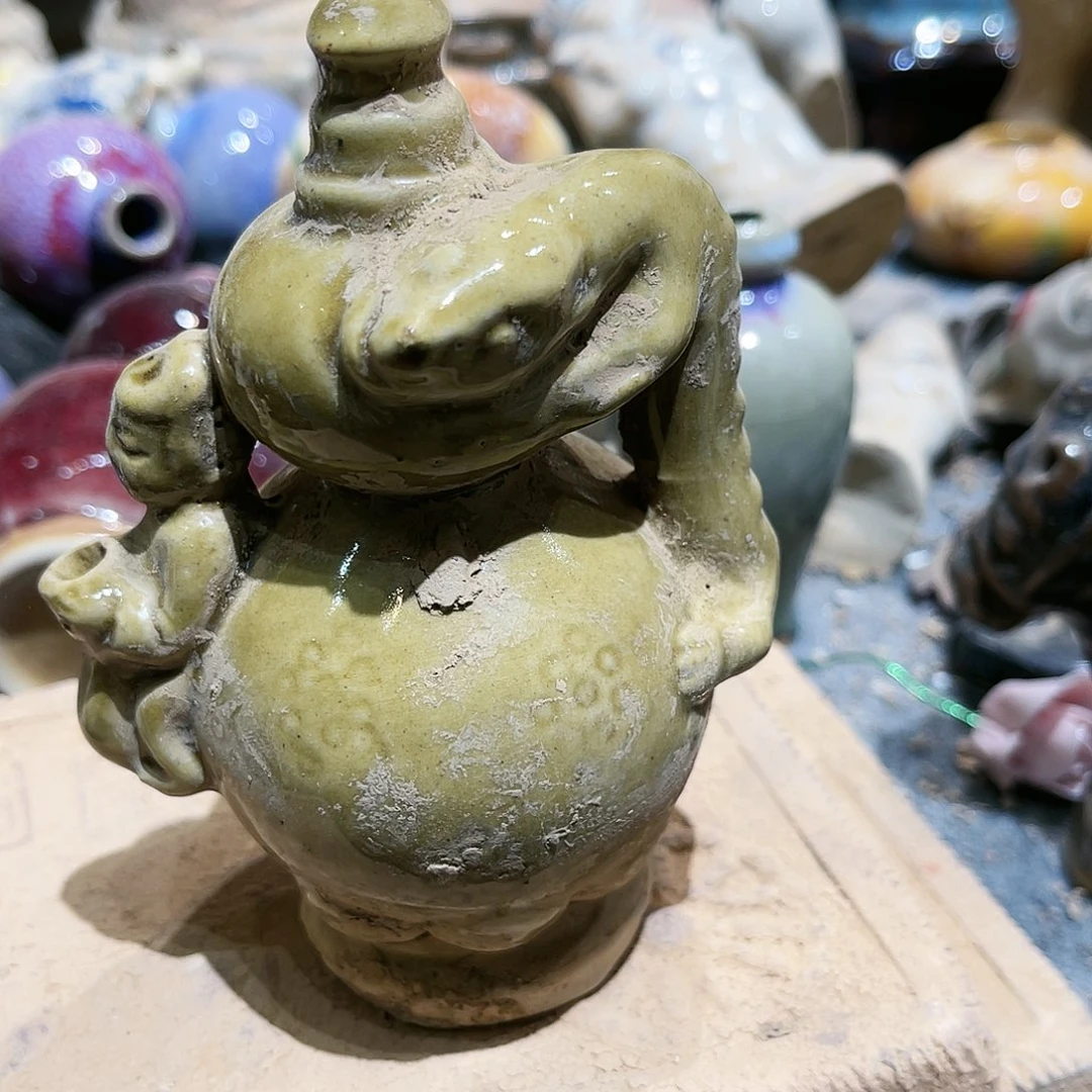 瓦当摆件茶台的一大