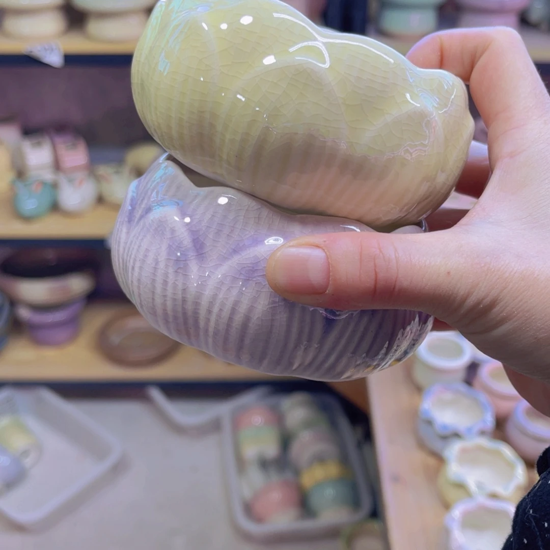 陶瓷花盆当场凑满12包邮