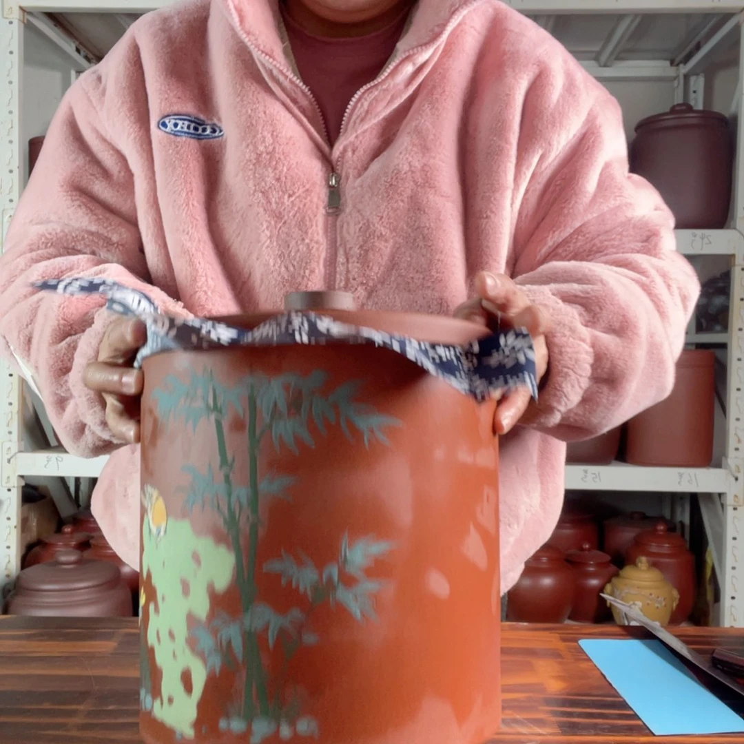 紫砂茶叶罐今天晚上