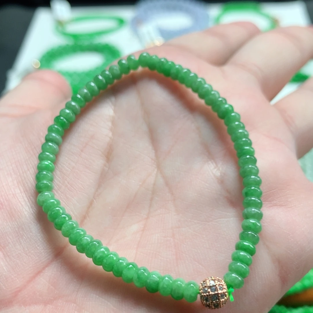 翡翠未镶嵌手链翡翠
