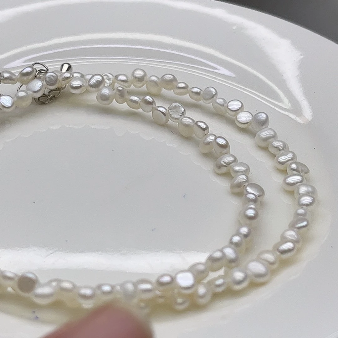 戒指钛钢淡水珍珠