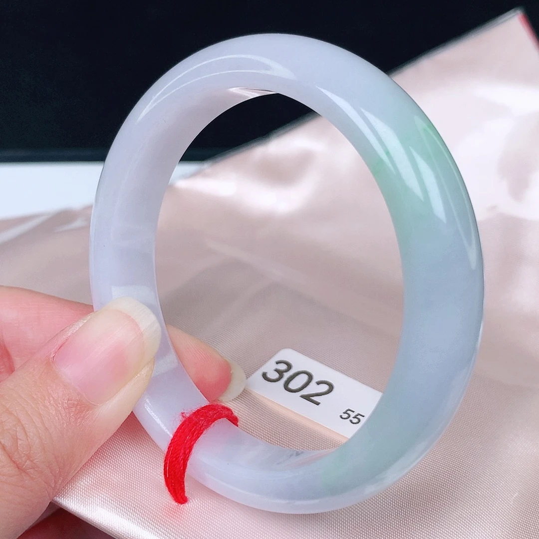 翡翠未镶嵌手镯55圈1758