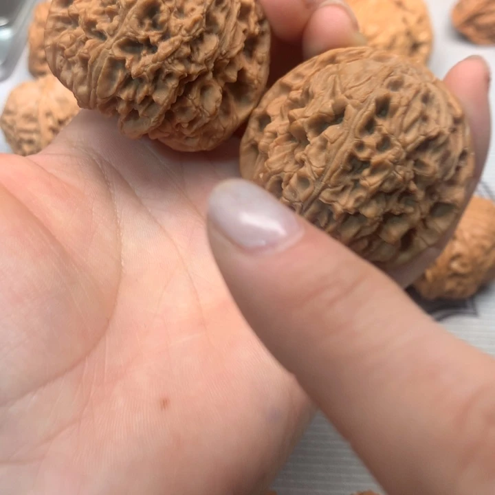 把件文玩核桃肉球南疆石46