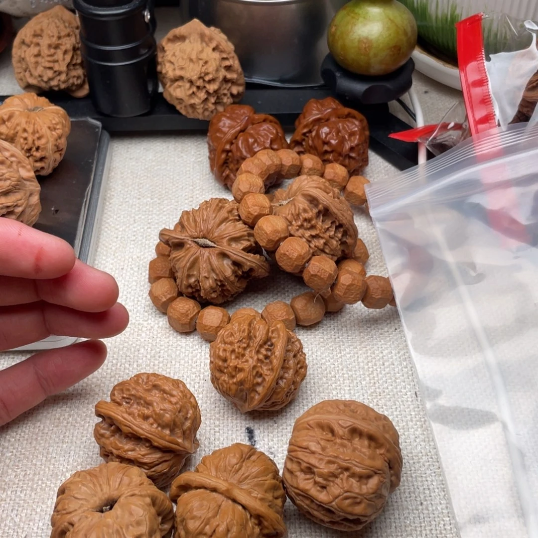 七***仔文玩核桃把件打包