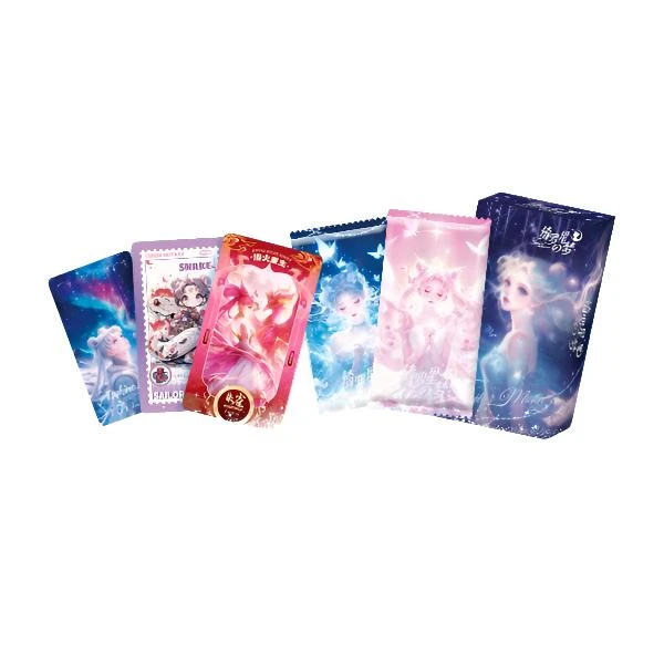 【大列车】《绮罗星之梦》美少女战士第一弹 动漫盲盒纸质卡牌（代拆）