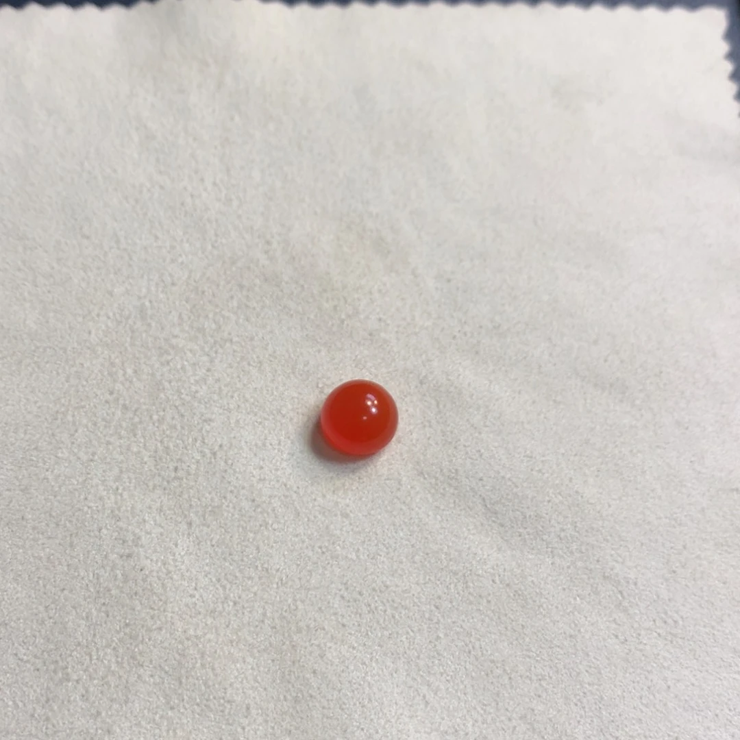 南红玛瑙冰红戒面未镶嵌保山原矿南红
