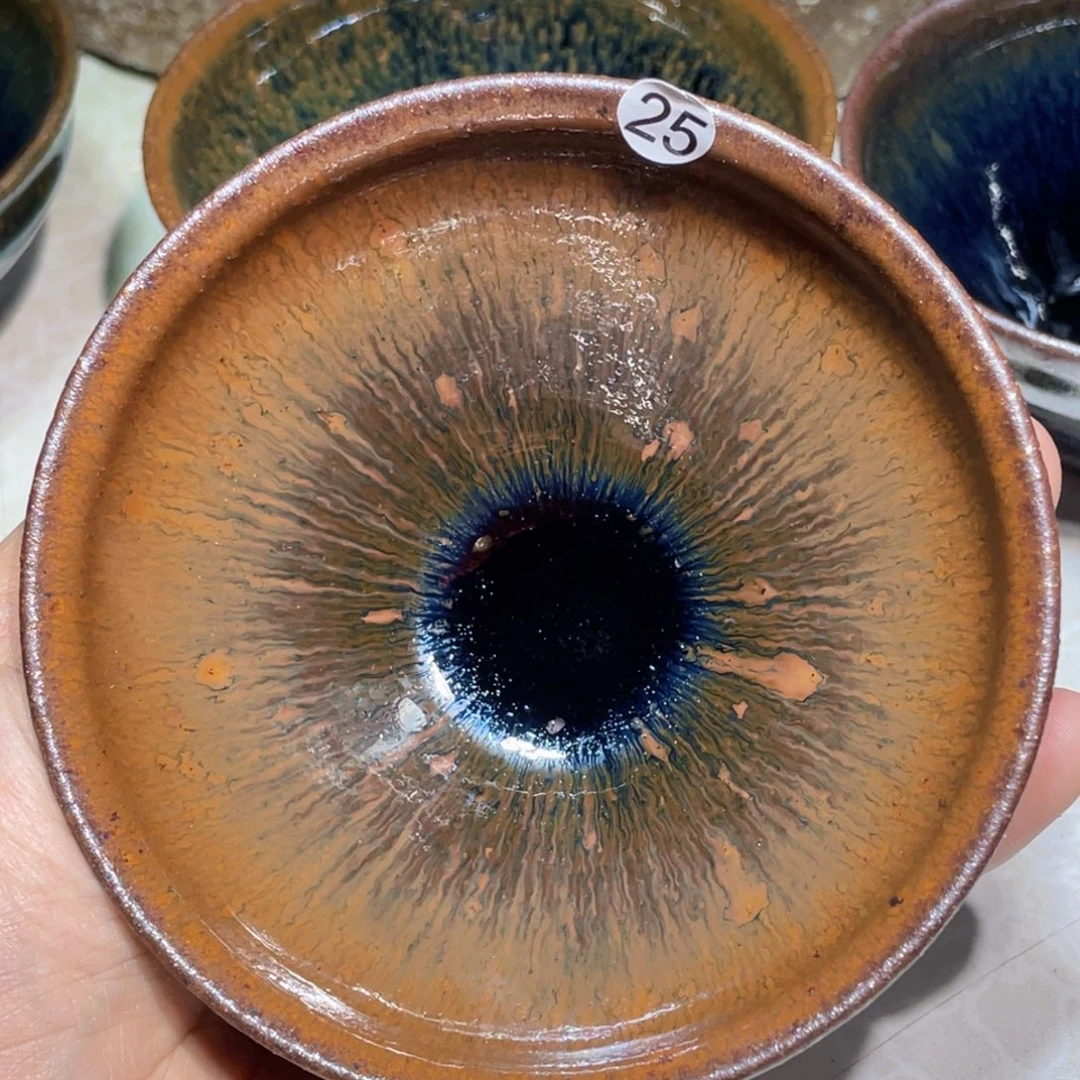茶盏龙窑柴烧建盏25