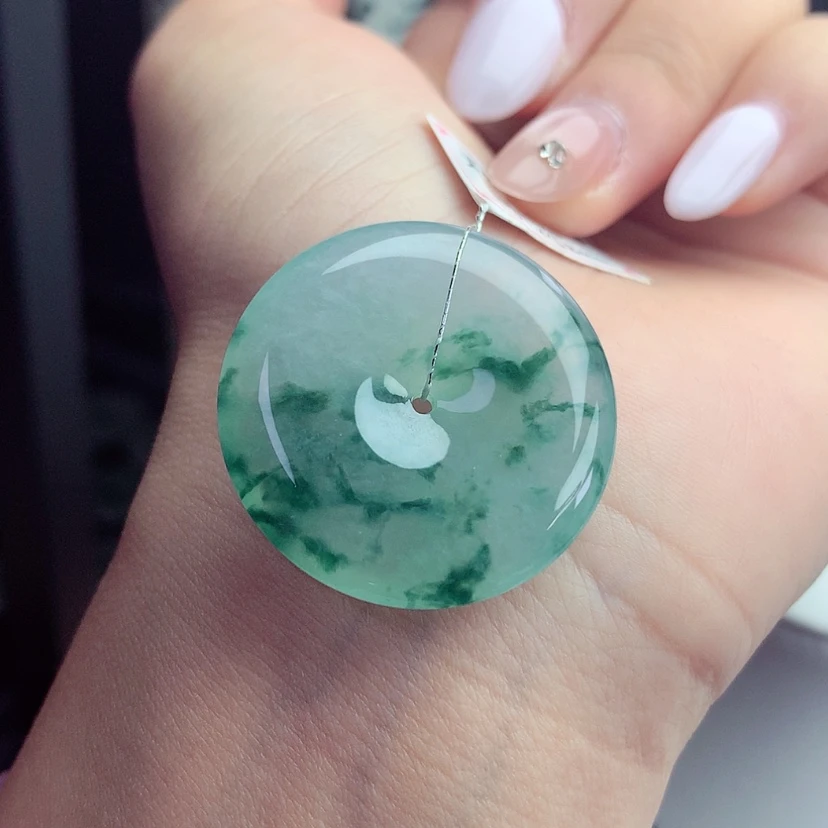 【闪购商品】颈饰未镶嵌翡翠尺寸31.2-5.8