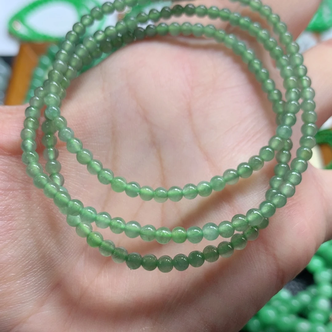 未镶嵌手链翡翠翡翠