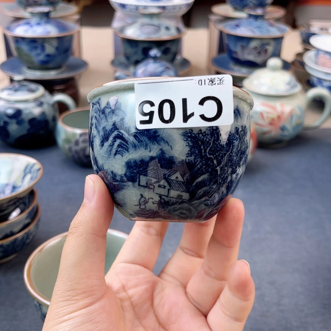 杯L*敏景德镇陶瓷杯子