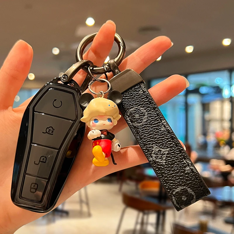 比亚迪海豚钥匙套汉秦plusdmi宋L扣pro元唐海鸥ev驱逐舰05海豹06