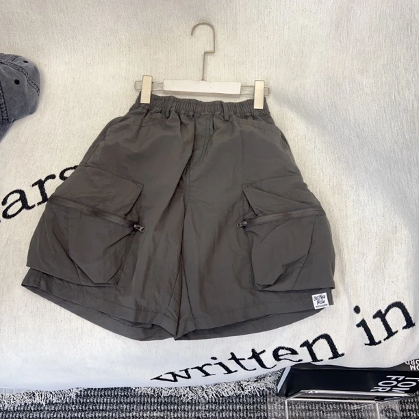 KM PERSONALITY 2025 新款 夏季儿童工装短裤91282