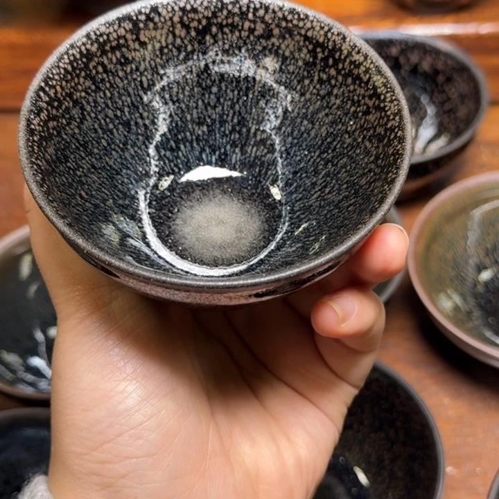 人***秀茶盏乌泥窑建盏柴烧