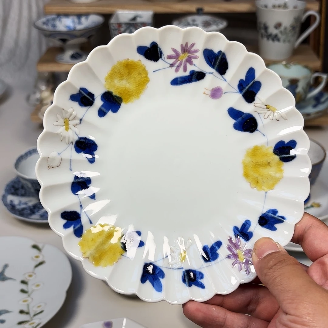 陶宫腰陵 16.5cm盘