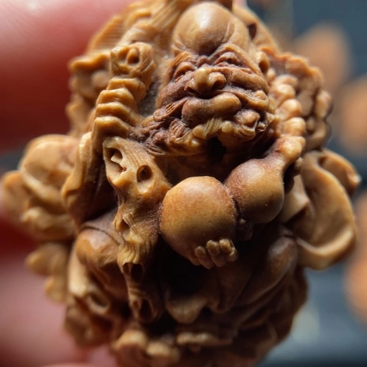 桃核纯手工达摩祖师