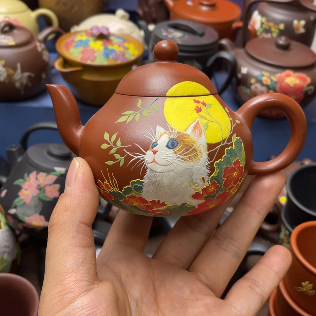 如****红泥茶杯紫砂茶壶150cc