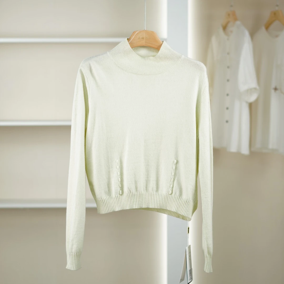 【麦迪尚品•品牌新款】一路童行31020519通勤百搭针织衫春秋女装