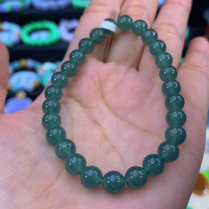 未镶嵌手链翡翠翡翠