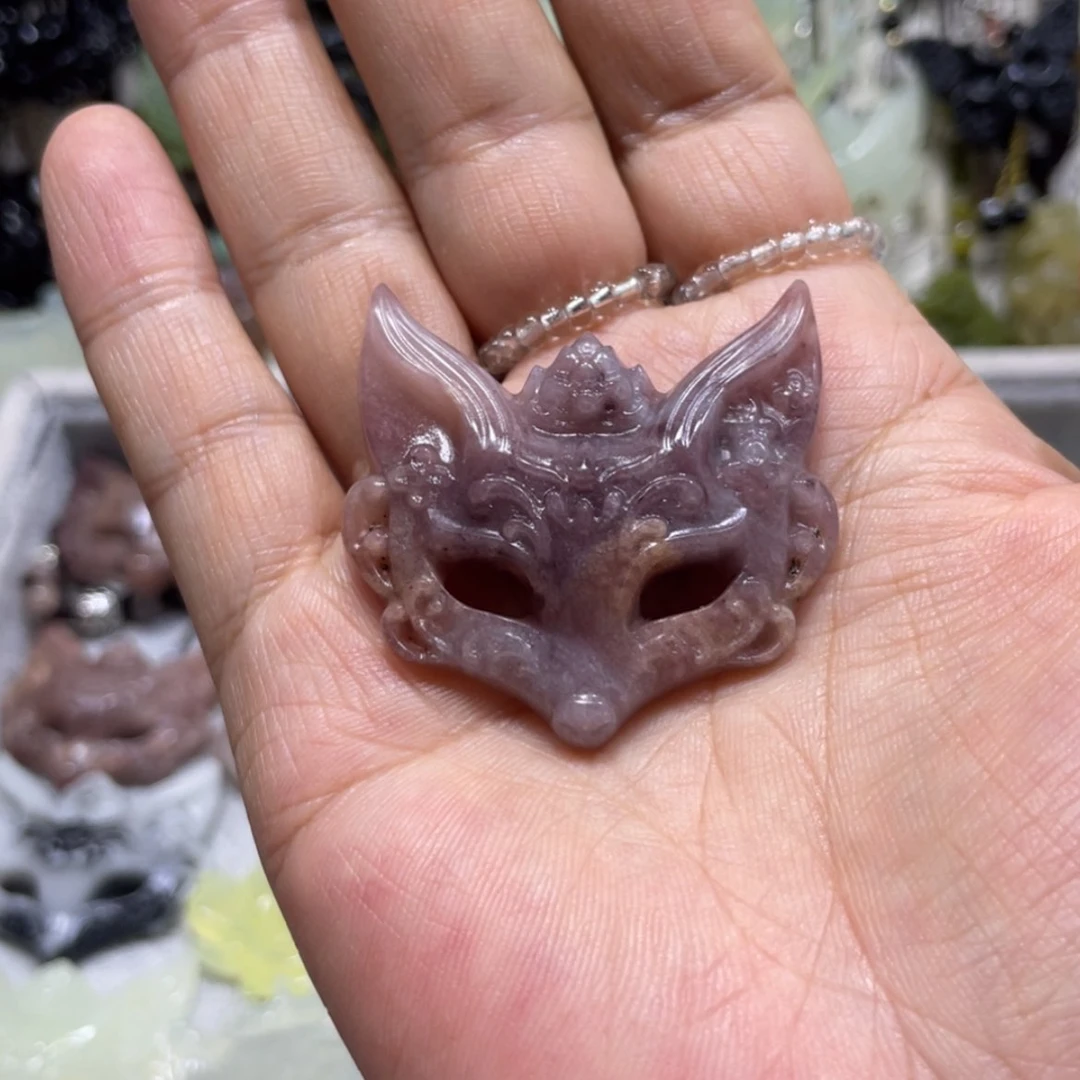 【闪购商品】岫玉颈饰未镶嵌开****克127吊坠