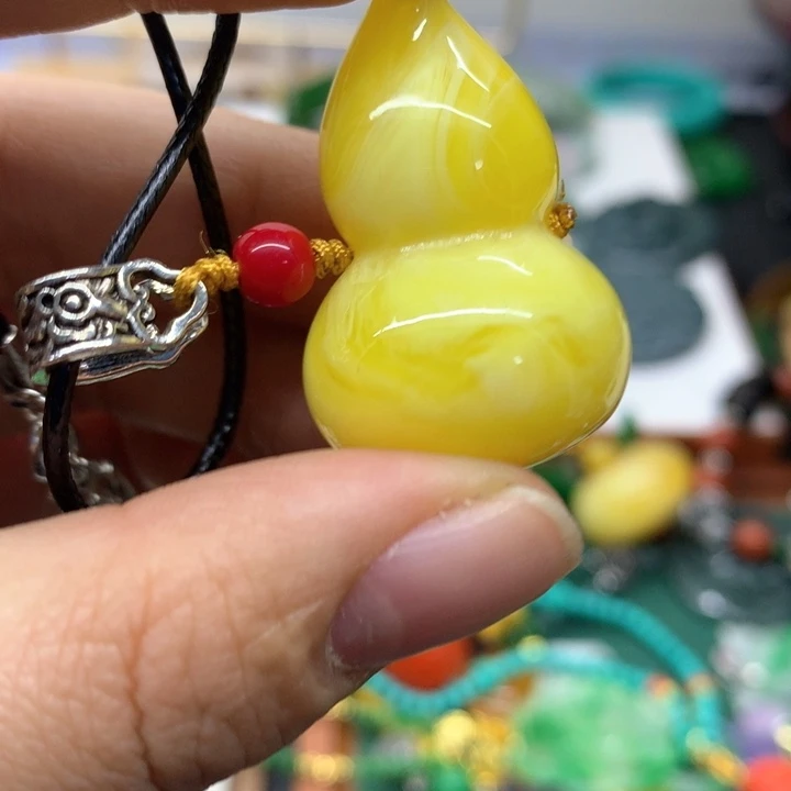 合金颈饰玛瑙/玉髓吊坠