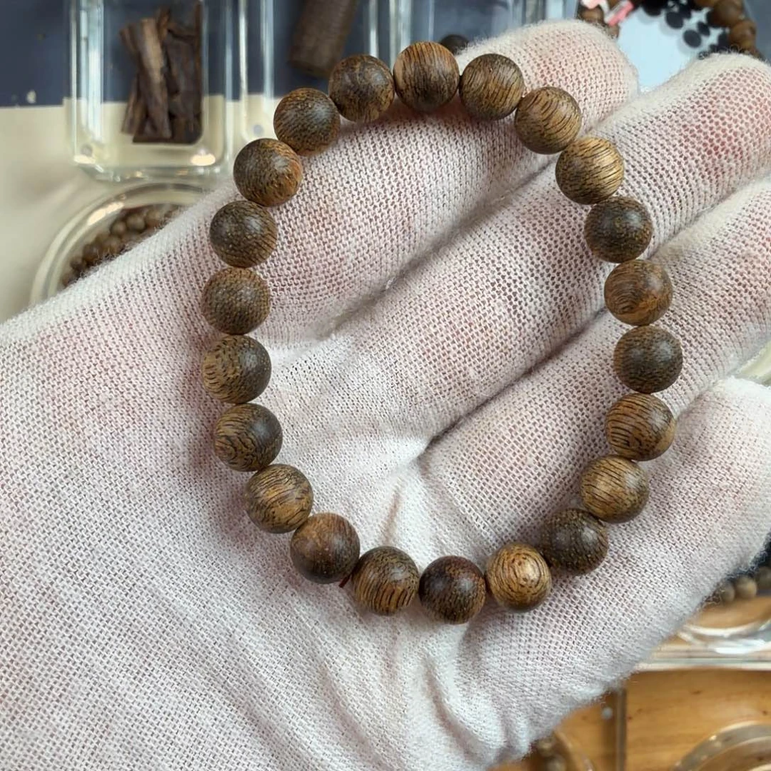 手串沉香0.9沉水单圈菩萨奇沉香手串