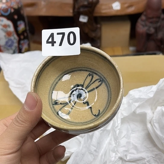 瓷片水*摆件工艺品瓷器摆件777