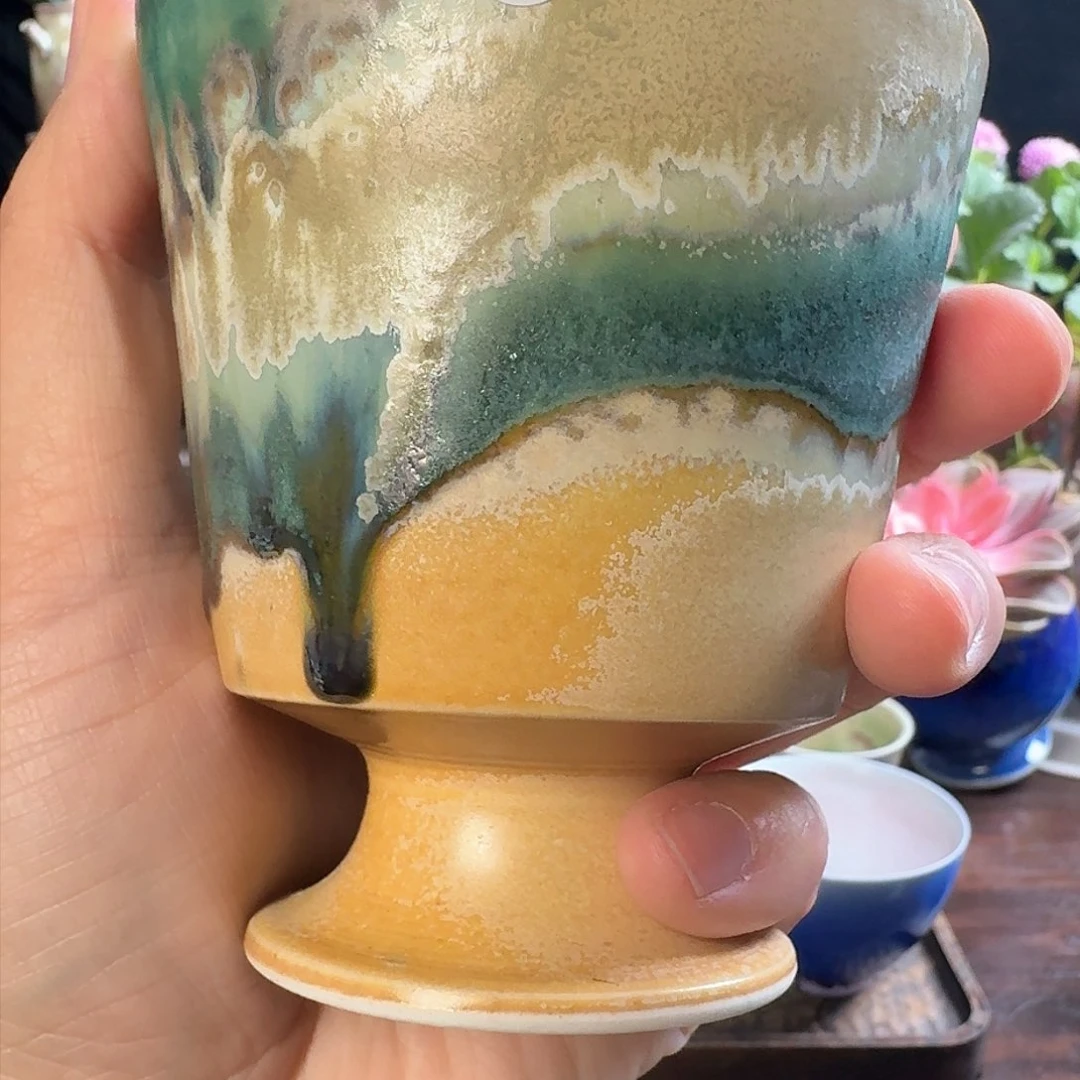 手工陶瓷主人杯微瑕
