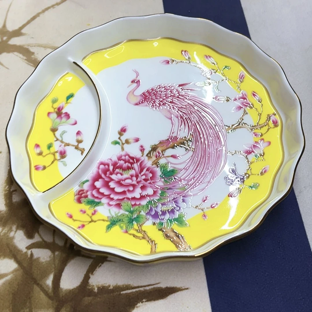 【闪购商品】骨瓷8英寸1黄。。。。。。。