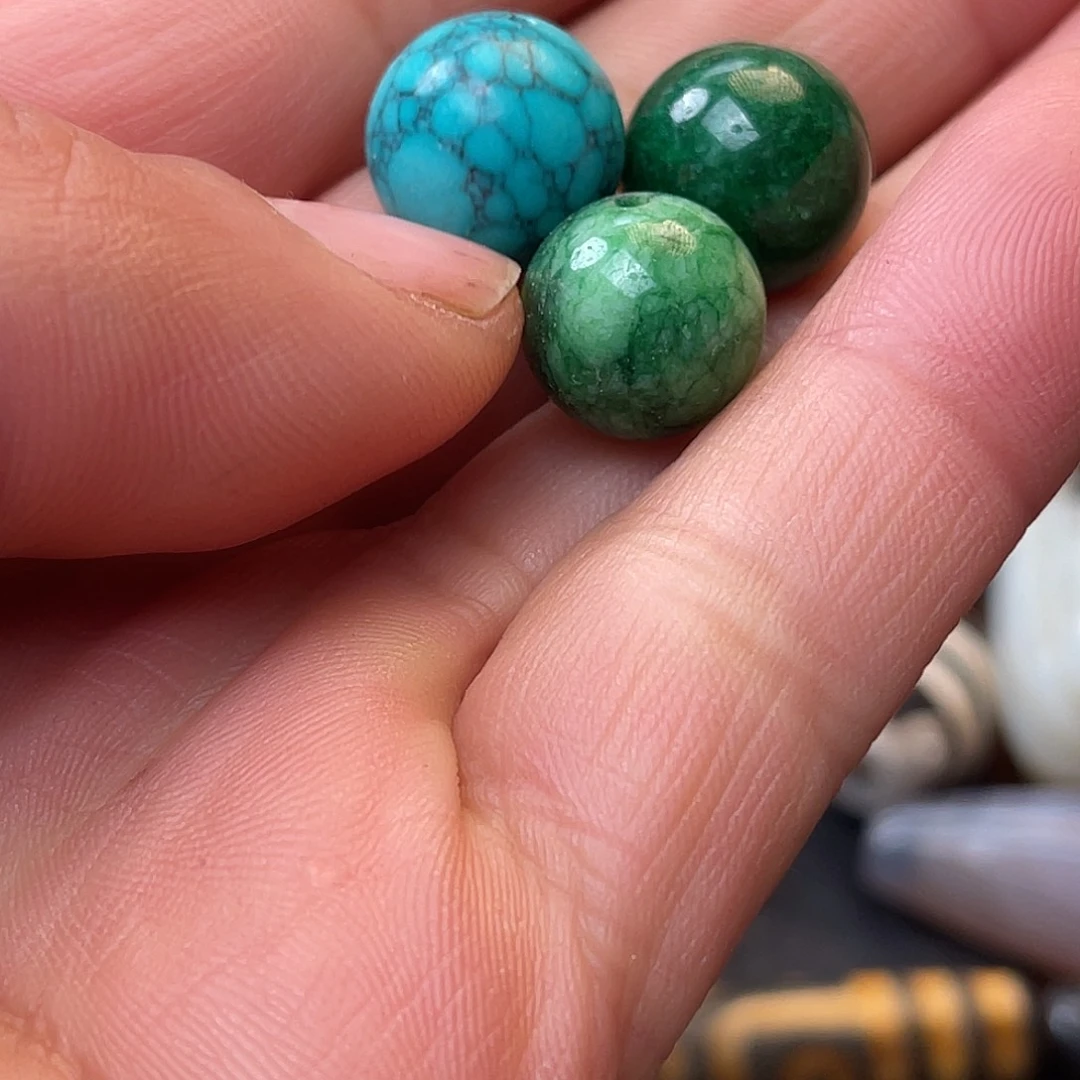 玛瑙/玉髓合金珠子