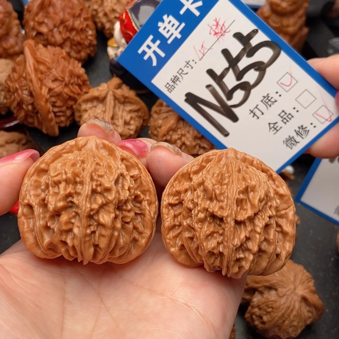 吊坠桃核核桃三角楼