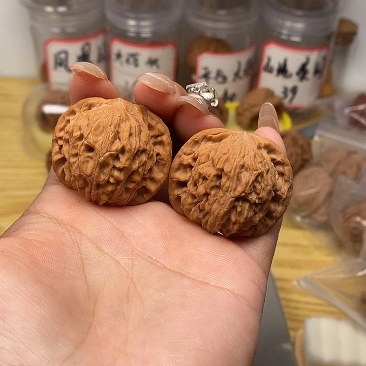 吊坠文玩核桃磨盘37
