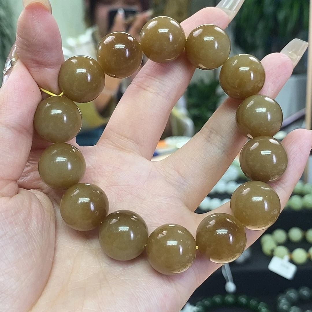 手串未镶嵌和田玉华*16