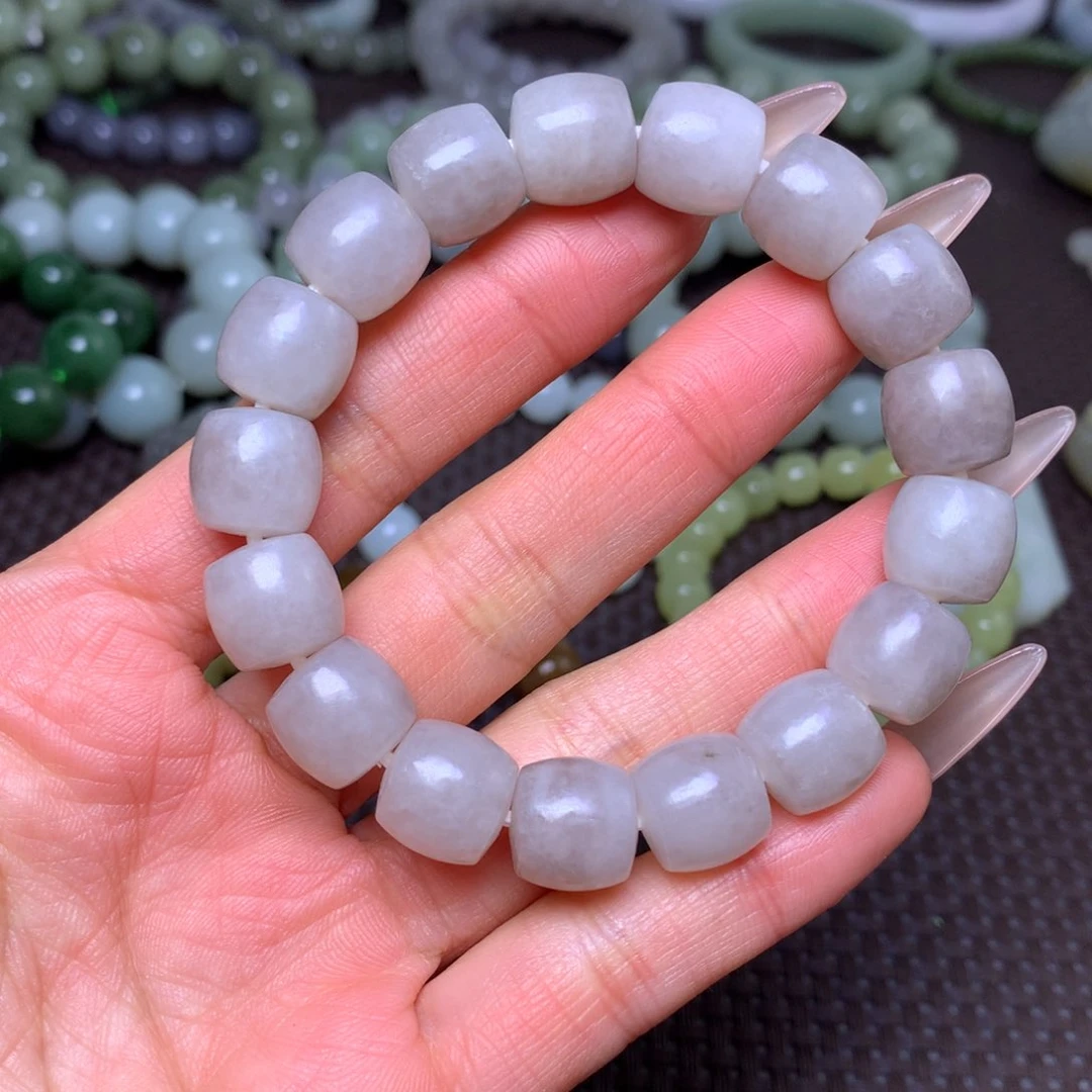 未镶嵌手串和田玉卡12