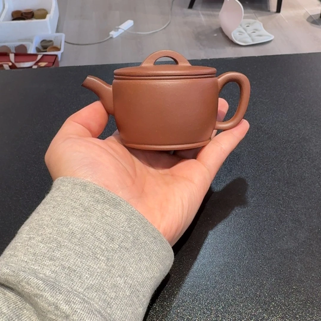 紫砂茶壶底槽清汉瓦微瑕