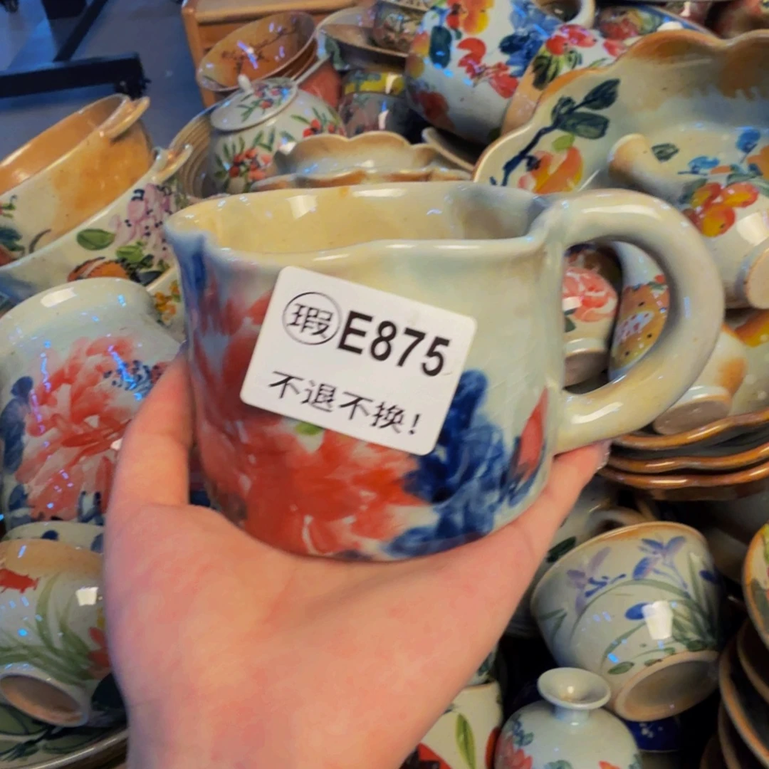 瓷片景德镇陶瓷手工手绘