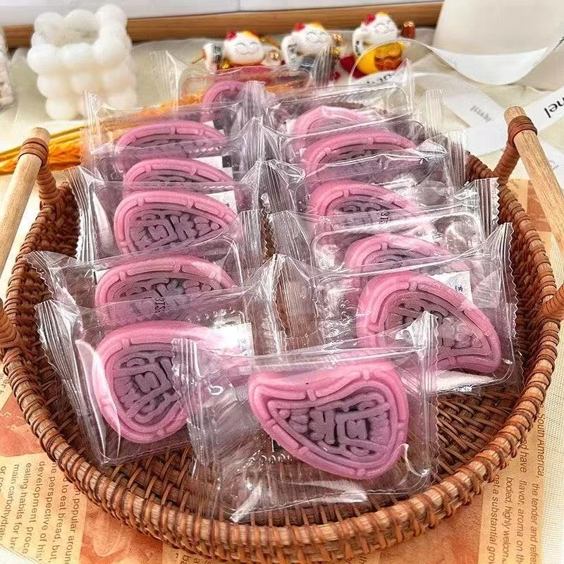 潮汕特产红桃粿豆沙特产小吃零食糕点结婚订婚喜饼传统美食薄皮
