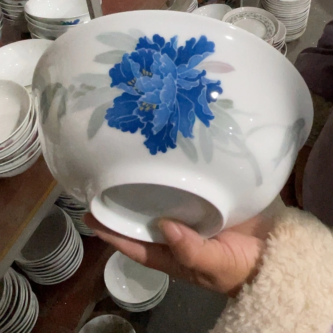 醴陵瓷直播供货基地17厘米，无款