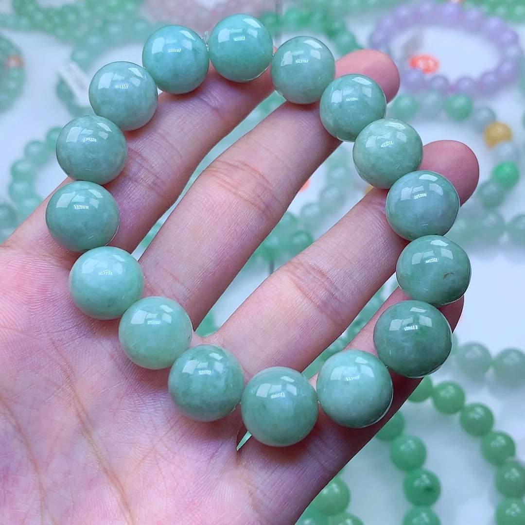 翡翠未镶嵌毛衣链