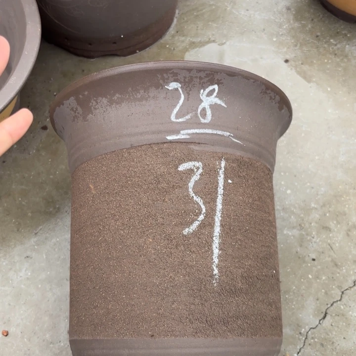 紫砂花盆紫砂的颜色